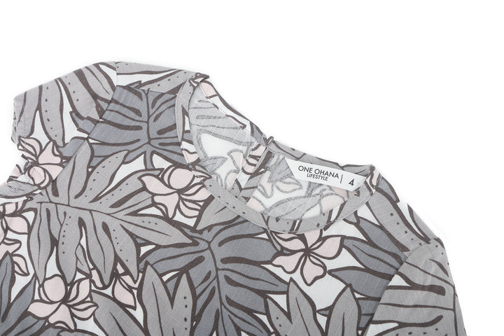 Girls Dress Leilani Lauae Grey