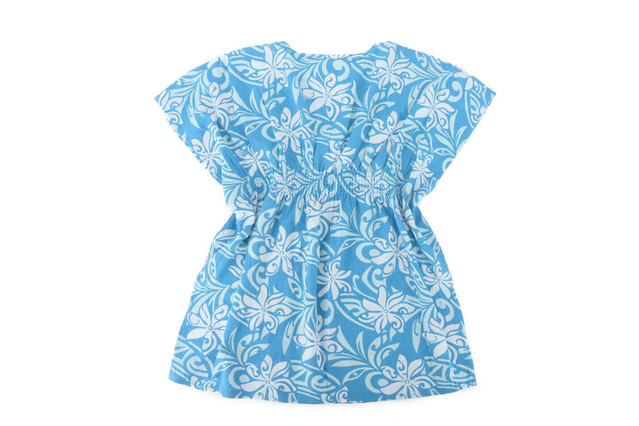 Girls Flow Dress Anela Mini Tiare Infinity Blue