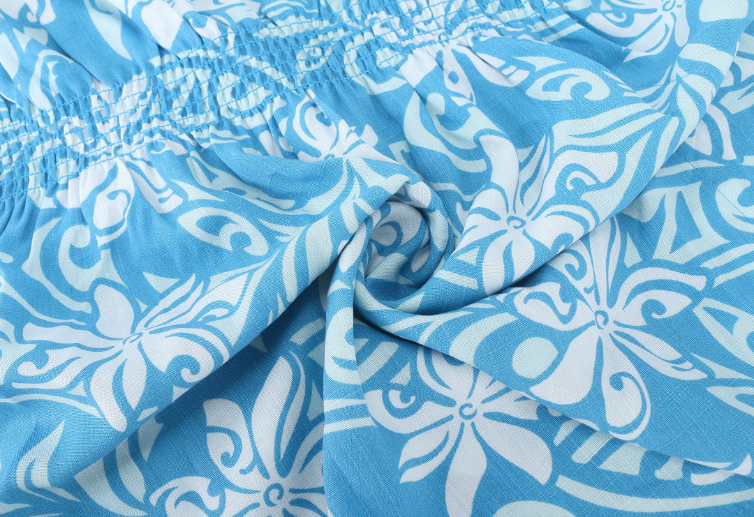 Girls Flow Dress Anela Mini Tiare Infinity Blue