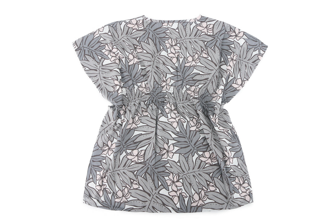 Girls Flow Dress Anela Mini Lauae Grey