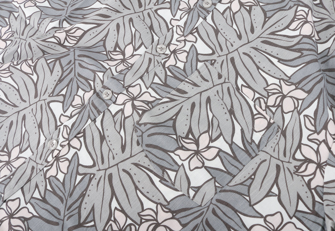 Mens Shirt Keahi Lauae Grey