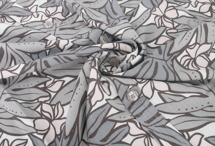 Mens Shirt Keahi Lauae Grey