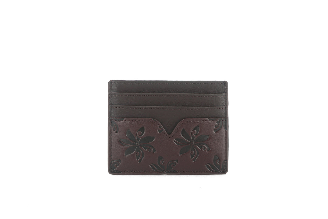 Cardcase Meilany Tiare Embossed Brown
