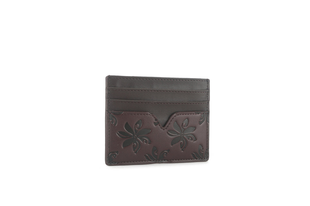 Cardcase Meilany Tiare Embossed Brown