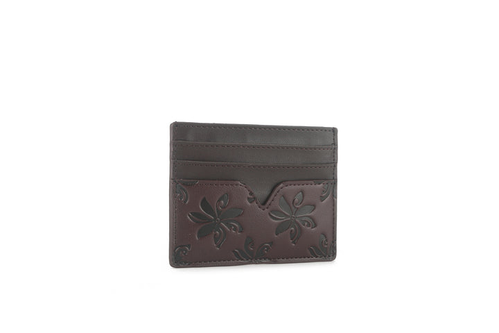 Cardcase Meilany Tiare Embossed Brown