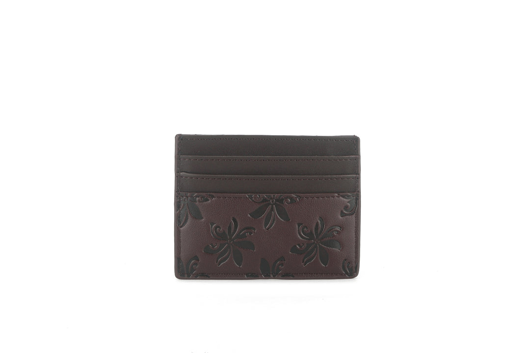 Cardcase Meilany Tiare Embossed Brown