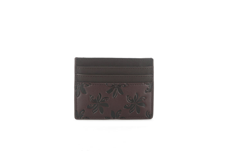 Cardcase Meilany Tiare Embossed Brown