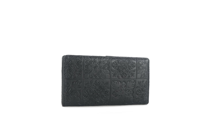 Wallet Teyla Quilt Embossed Black