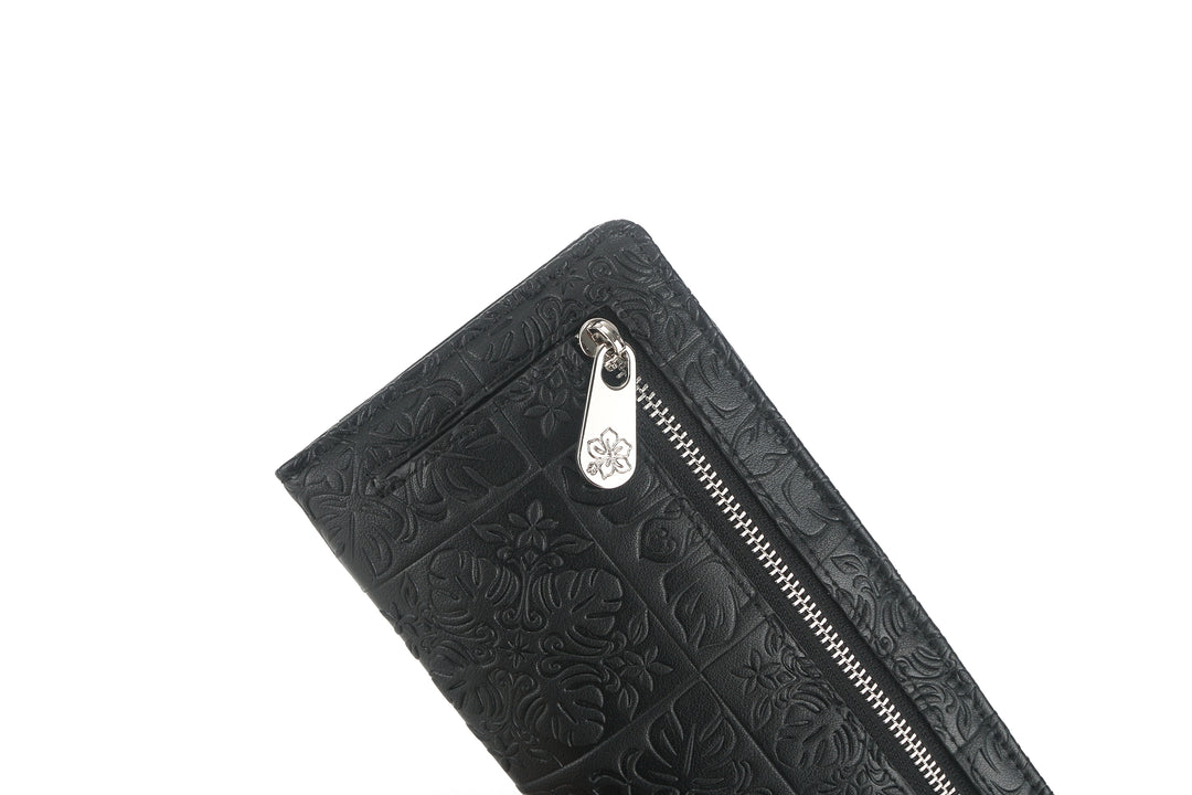 Wallet Teyla Quilt Embossed Black