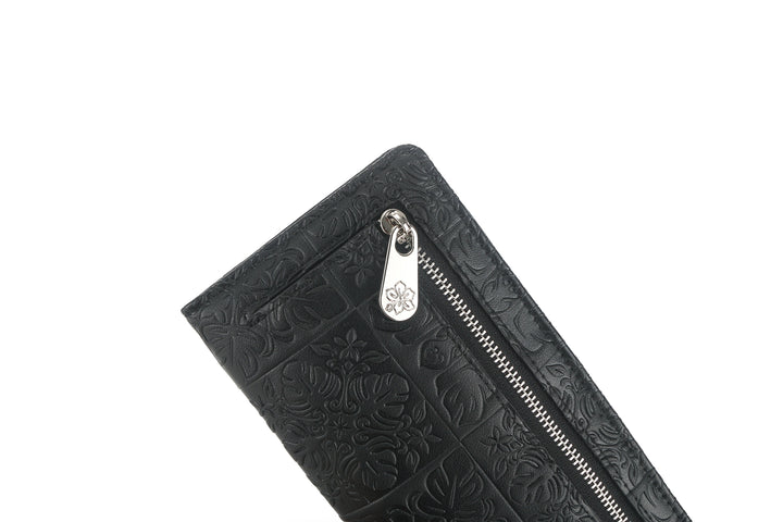 Wallet Teyla Quilt Embossed Black