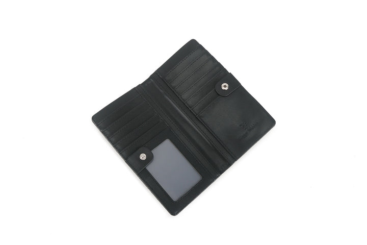Wallet Teyla Quilt Embossed Black