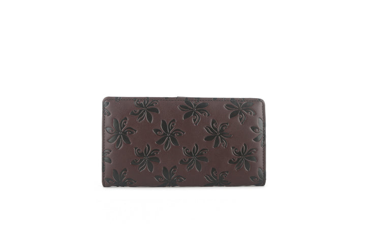 Wallet Teyla Tiare Embossed Brown