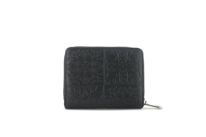 Wallet Meily Quilt Embossed Black
