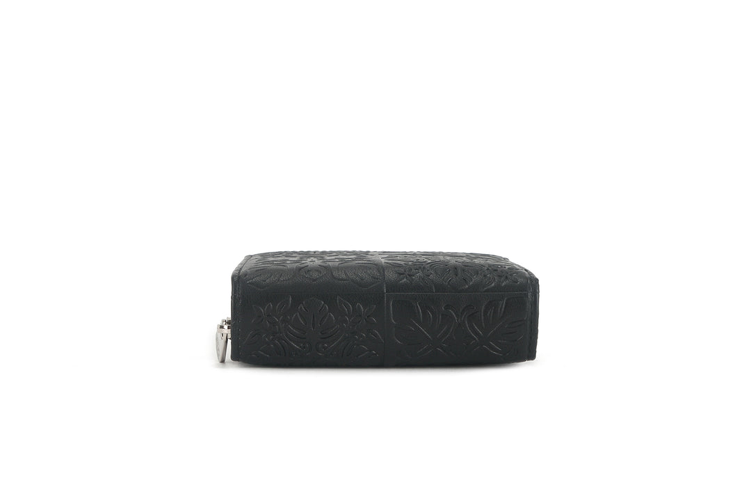 Wallet Meily Quilt Embossed Black