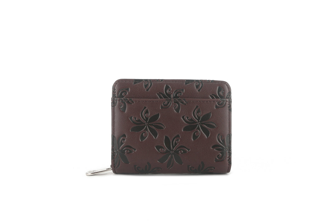 Wallet Meily Tiare Embossed Brown