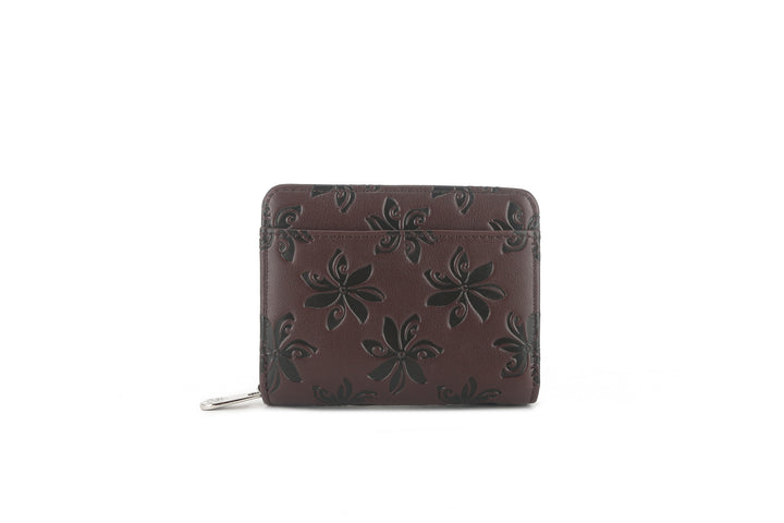 Wallet Meily Tiare Embossed Brown