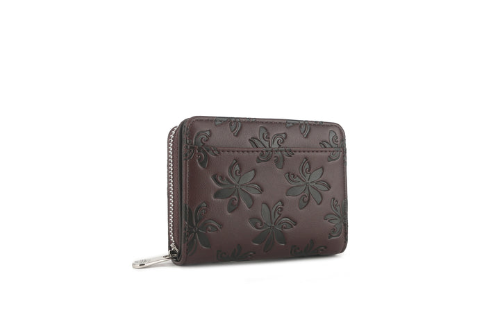 Wallet Meily Tiare Embossed Brown