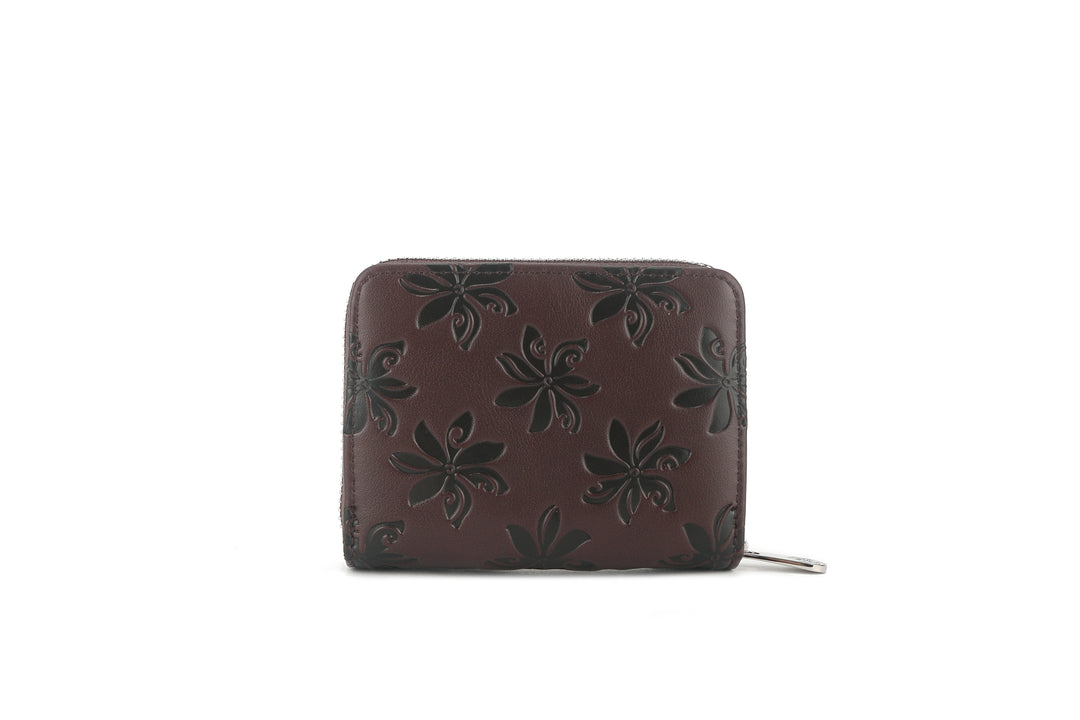 Wallet Meily Tiare Embossed Brown