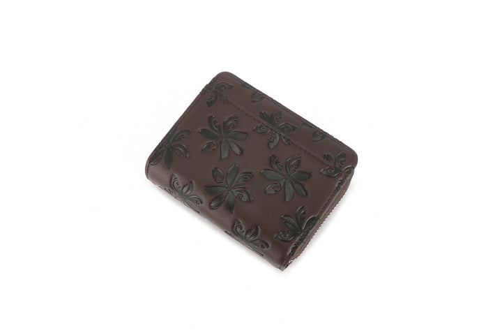 Wallet Meily Tiare Embossed Brown
