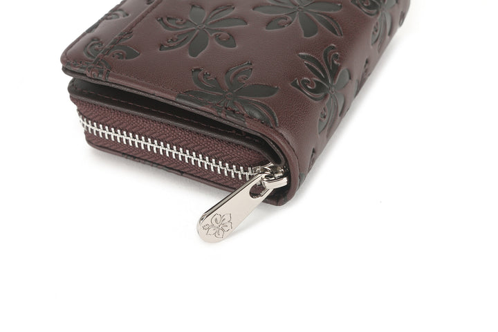Wallet Meily Tiare Embossed Brown