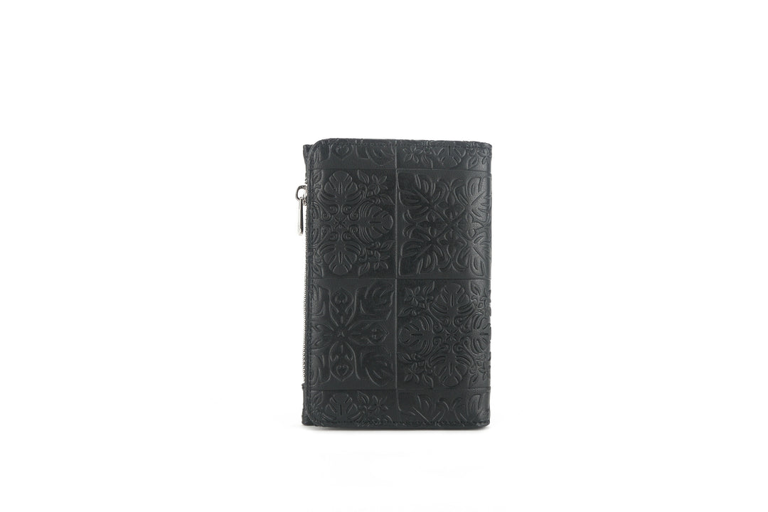 Wallet Joanne Quilt Embossed Black