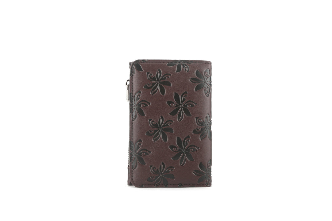 Wallet Joanne Tiare Embossed Brown