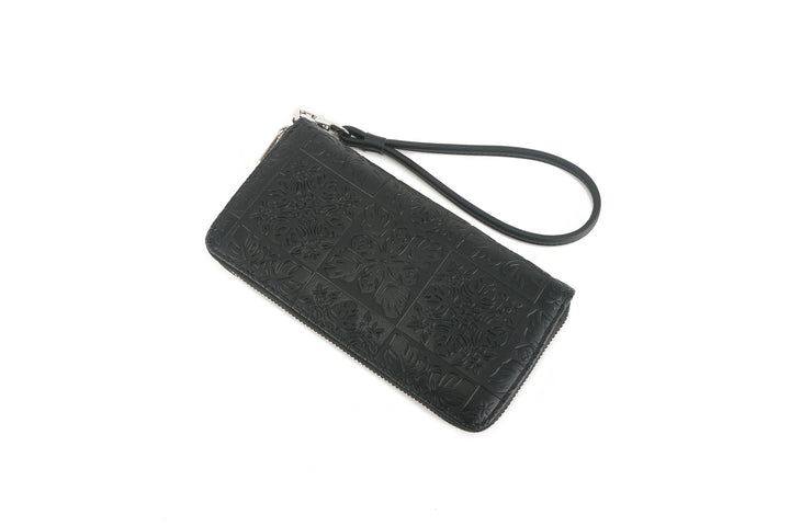 Wallet Kaylee Quilt Embossed Black