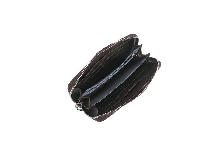 Wallet Kaylee Tiare Embossed Brown