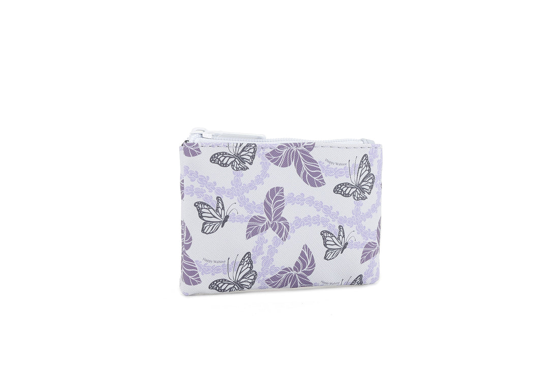 Pouch Zip Small Crownflower Purple