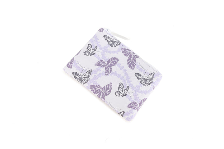 Pouch Zip Small Crownflower Purple