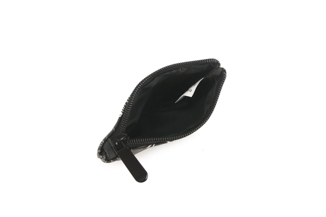 Pouch Zip Small Lehua Black