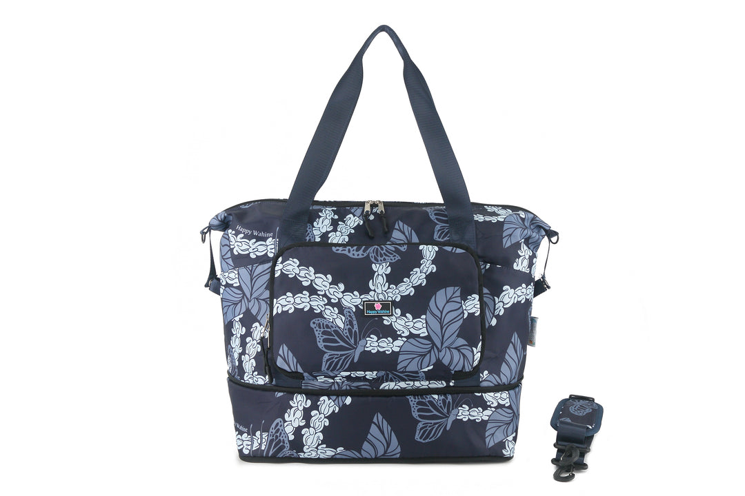 Foldable Duffle Sydney Crownflower Navy