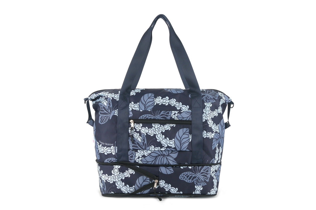Foldable Duffle Sydney Crownflower Navy