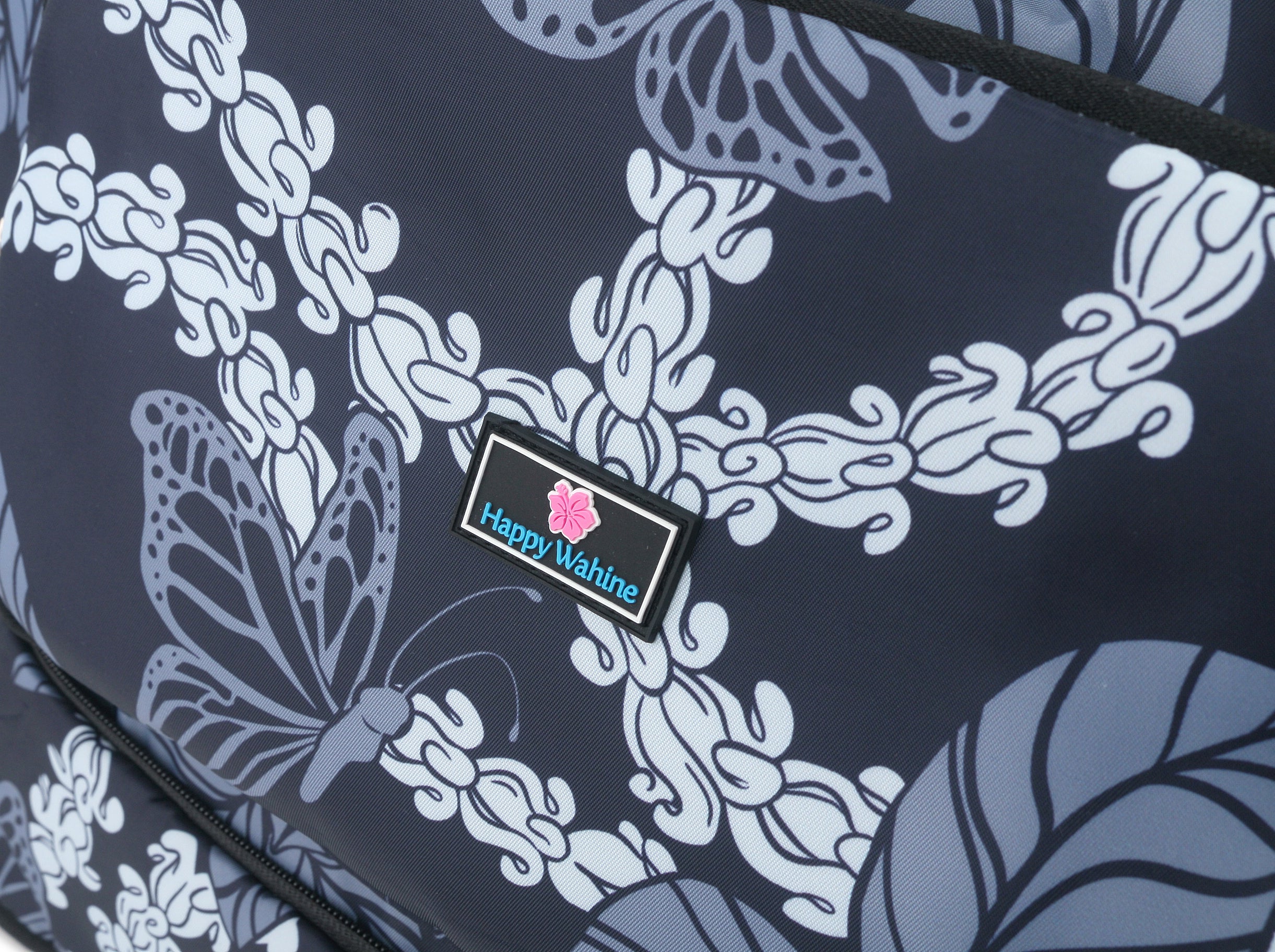 Foldable Duffle Sydney Crownflower Navy – Happy Wahine