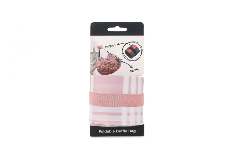 Foldable Bag Jazmine Palaka Pink