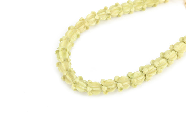 Lei Deco Charm 1 Strand Crownflower Green