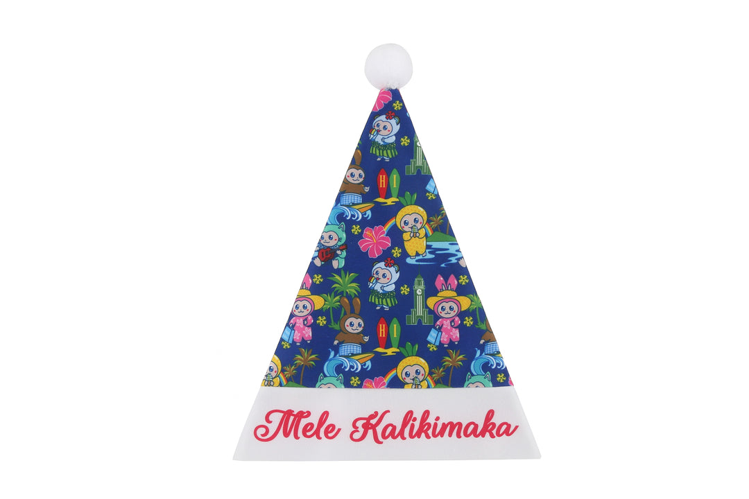 Christmas Hat Aloha Monsters Navy