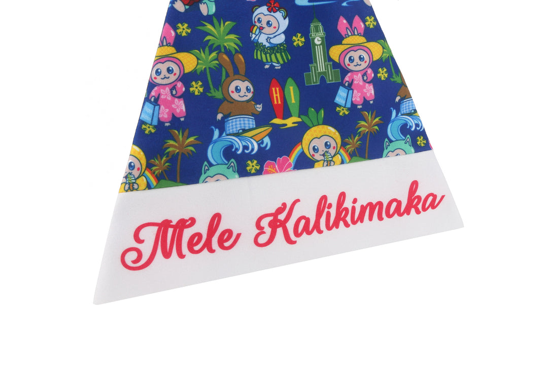 Christmas Hat Aloha Monsters Navy