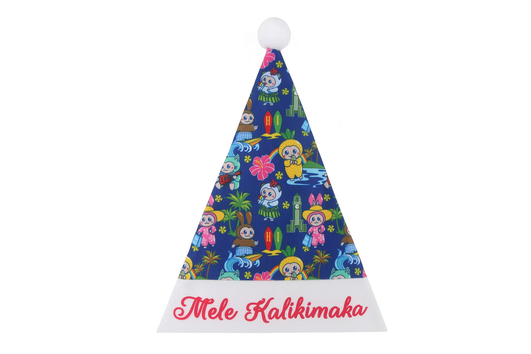 Christmas Hat Aloha Monsters Navy