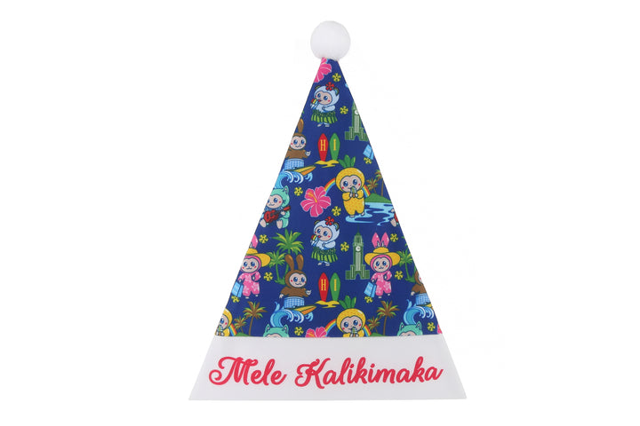 Christmas Hat Aloha Monsters Navy