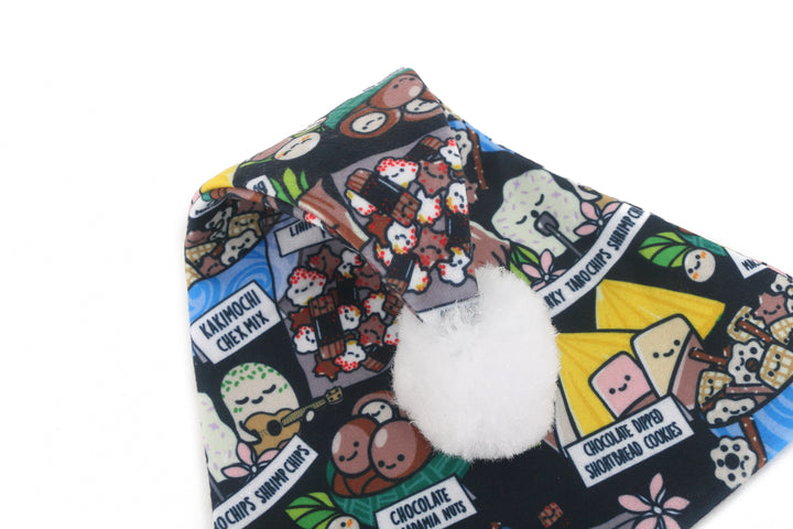 Christmas Hat Local Snacks Black