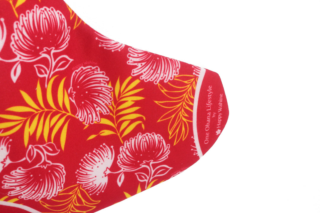 Christmas Stocking Lehua Red
