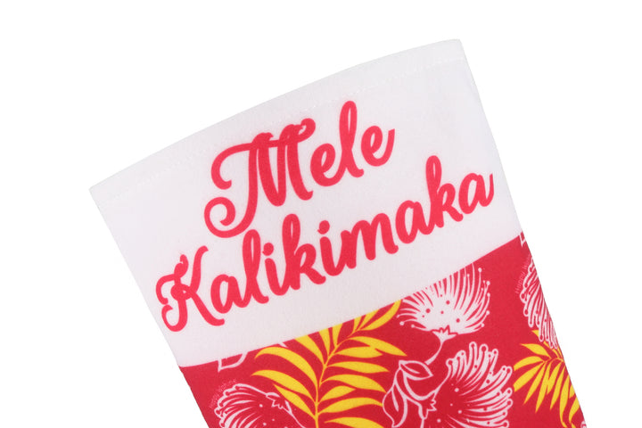 Christmas Stocking Lehua Red