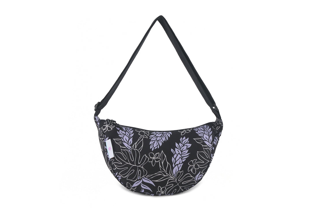 Crossbody Moon Bag Ginger Black