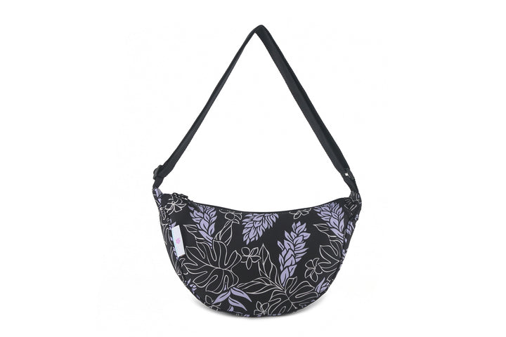 Crossbody Moon Bag Ginger Black