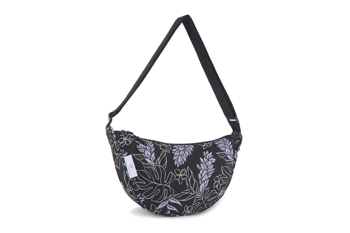 Crossbody Moon Bag Ginger Black