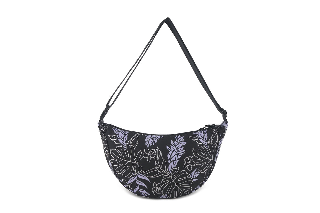 Crossbody Moon Bag Ginger Black