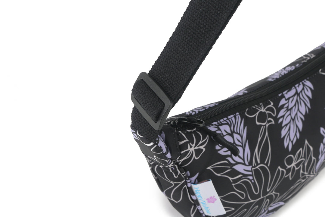 Crossbody Moon Bag Ginger Black