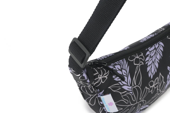 Crossbody Moon Bag Ginger Black