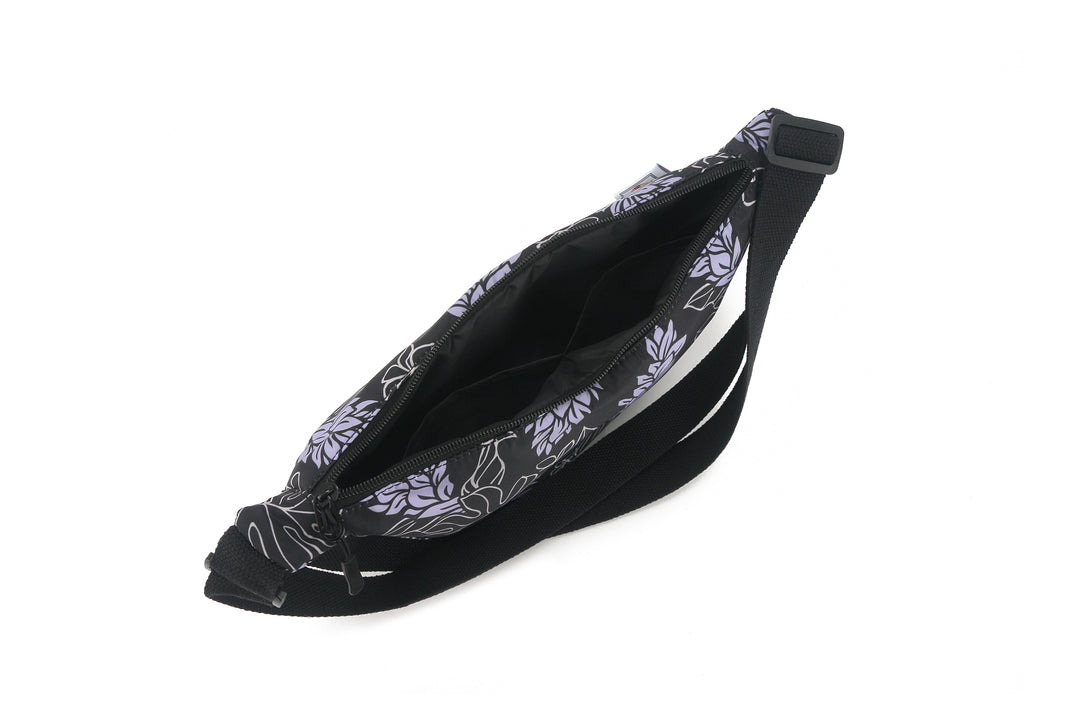 Crossbody Moon Bag Ginger Black